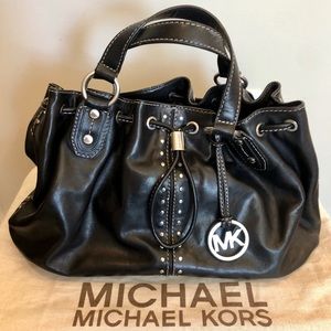 Michael Kors Studded Leather Handbag